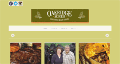 Desktop Screenshot of oakridgeacres.ca